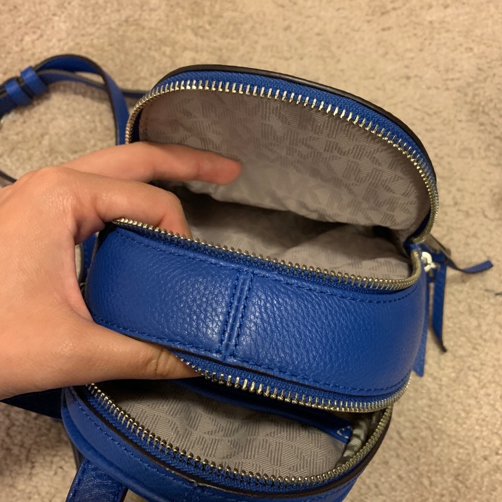 Michael Kors Mini Blue Backpack - image 7